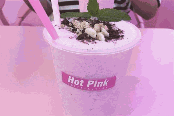 Hot Pink奶茶