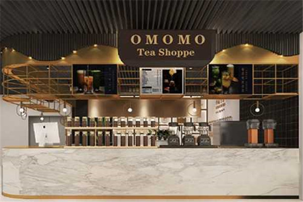 omomo奶茶加盟