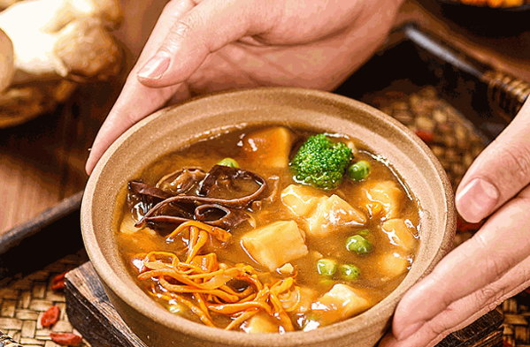 鮑汁撈飯