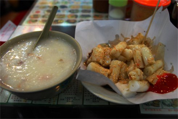 街邊小吃魚餅