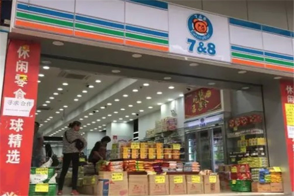 7&8零食店加盟